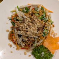 Vegetable salad at Sen Vegan House in Ho Chi Minh City