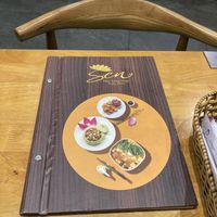 Menu  at Sen Vegan House in Ho Chi Minh City