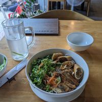 Bun châ gio at Sen Vegan House in Ho Chi Minh City