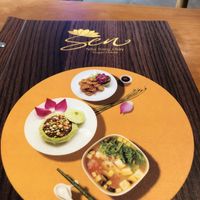 Menu at Sen Vegan House in Ho Chi Minh City