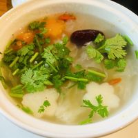 Healing soup  at Sen Vegan House in Ho Chi Minh City