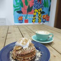 Vegan pancakes at Soul - Alimentação Saudável e do Bem in Braga