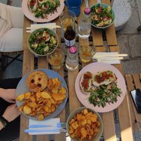 Quiche con patate dolci, toast e insalata at Soul - Alimentação Saudável e do Bem in Braga