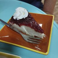 Strawberry cheesecake at Soul - Alimentação Saudável e do Bem in Braga