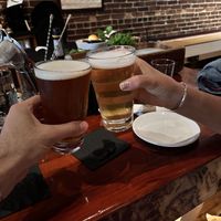 Delicious local tap beers  at The Port Hunter in Edgartown