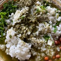 Via GrabFood
1x   Hakka Leicha Mix Vegetable with Rice	  RM 17.90	
 	 	
Subtotal	  RM 17.90	
Delivery fee	  RM 6.00	
TOTAL (INCL. TAX)    	  RM 23.90 at Minf Houze Vegan Cafe in Kuala Lumpur