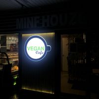 outside  at Minf Houze Vegan Cafe in Kuala Lumpur
