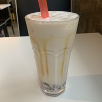 Boba tea  at Minf Houze Vegan Cafe in Kuala Lumpur