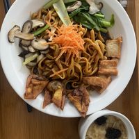 Dry noodles   at Minf Houze Vegan Cafe in Kuala Lumpur