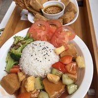   at Minf Houze Vegan Cafe in Kuala Lumpur