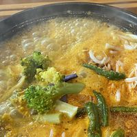 curry ramen  at Minf Houze Vegan Cafe in Kuala Lumpur
