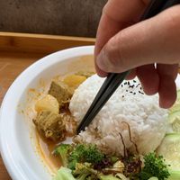   at Minf Houze Vegan Cafe in Kuala Lumpur