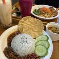   at Minf Houze Vegan Cafe in Kuala Lumpur