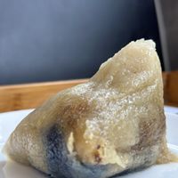 An interesting desert  at Minf Houze Vegan Cafe in Kuala Lumpur