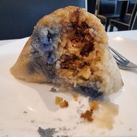 Mmmm nyoya dumpling, not my jam (or dumpling) at Minf Houze Vegan Cafe in Kuala Lumpur