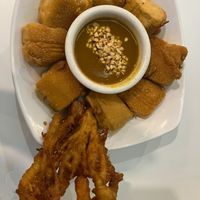 Fried Tofu at Minf Houze Vegan Cafe in Kuala Lumpur