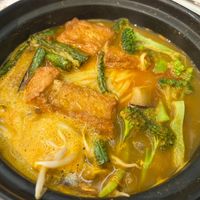 Curry Ramen at Minf Houze Vegan Cafe in Kuala Lumpur