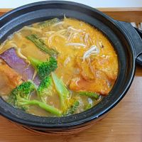 Curry Noodles at Minf Houze Vegan Cafe in Kuala Lumpur