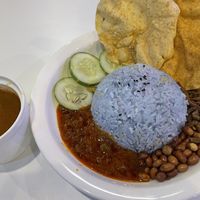 Nasi lemak was tasty  at Minf Houze Vegan Cafe in Kuala Lumpur