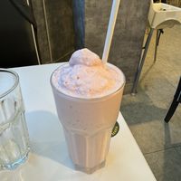 Melon and Lychee Smoothie  at Minf Houze Vegan Cafe in Kuala Lumpur