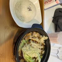 Detox herbal soup with ricee  at Minf Houze Vegan Cafe in Kuala Lumpur