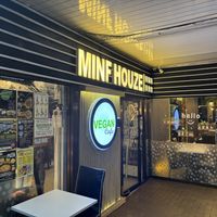 The outside !  at Minf Houze Vegan Cafe in Kuala Lumpur