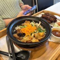 Wantan Ramen soup   at Minf Houze Vegan Cafe in Kuala Lumpur
