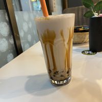 Brown sugar boba  at Minf Houze Vegan Cafe in Kuala Lumpur