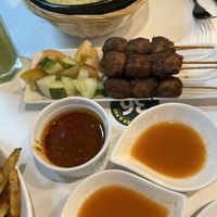 Satay  at Minf Houze Vegan Cafe in Kuala Lumpur