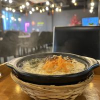 Miso udon soup  at Minf Houze Vegan Cafe in Kuala Lumpur