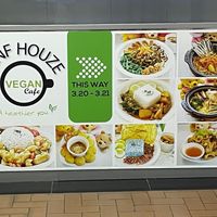This sign in the hall says you are close to finding it, it is located in a corner space in the mall. at Minf Houze Vegan Cafe in Kuala Lumpur