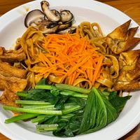 The noodles were great too at Minf Houze Vegan Cafe in Kuala Lumpur