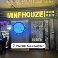   at Minf Houze Vegan Cafe in Kuala Lumpur