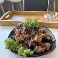   at Minf Houze Vegan Cafe in Kuala Lumpur