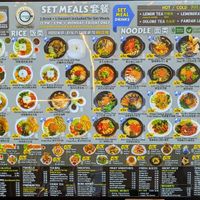 Menu at Minf Houze Vegan Cafe in Kuala Lumpur