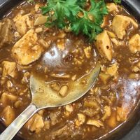 Mapo-tofu  at Minf Houze Vegan Cafe in Kuala Lumpur