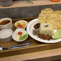 Delicious Nasi Lemak at Minf Houze Vegan Cafe in Kuala Lumpur