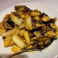 Crispy eggplant   at Tommy Thai in Mountain View