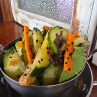 Salads at The Cardamom Pod in Mullumbimby