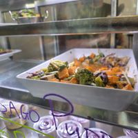 Tofu salad at The Cardamom Pod in Mullumbimby