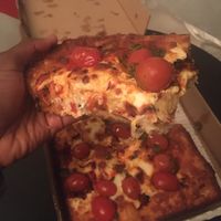 1 slice of vegan pie at Square Pie Guys in San Francisco