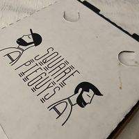 Pizza Box at Square Pie Guys in San Francisco