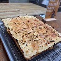 Vegan cheese pizza  at Square Pie Guys in San Francisco