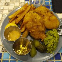 Fish and Chips the right way at Gypsy - Marina Mall in Dubai