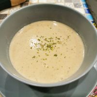 Cauliflower soup at Gypsy - Marina Mall in Dubai