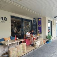 outside at Funky Pies in Bondi Beach
