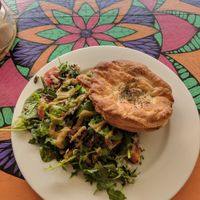 Lentil Bolognese at Funky Pies in Bondi Beach