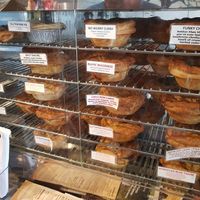 Lotsa pies fresh and hot! at Funky Pies in Bondi Beach