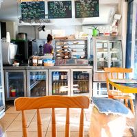 Very vibrant place at Funky Pies in Bondi Beach