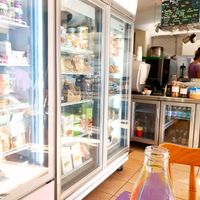 Vegan frozen goods at Funky Pies in Bondi Beach